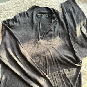 Pendleton merino wool 1/4 zip sweater. XXL